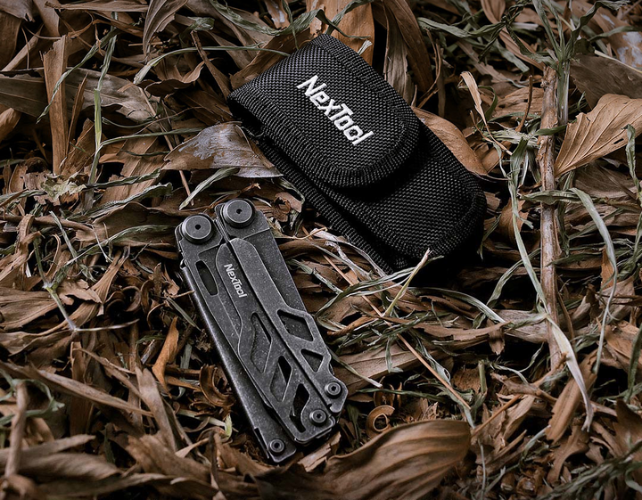 Мультитул NexTool Flagship Pro (NE20240) c фиксатором лезвия ножа и пилы, Dark - изображение 8