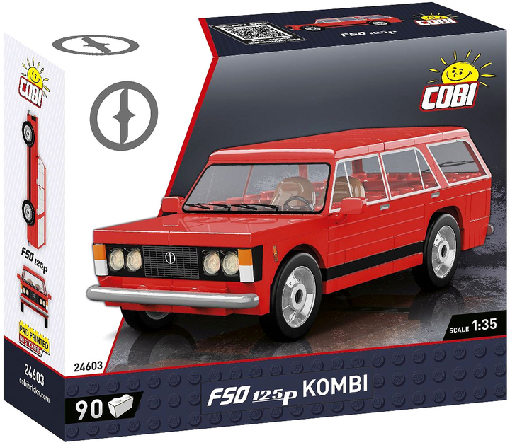 Машина Cobi Cars Youngtimer Fso Kombi 90 цеглинок 1:35 (5902251246037) - зображення 1