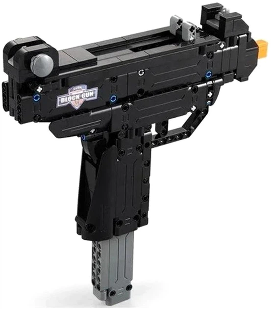 Конструктор Cada Micro Uzi Чорний 359 елементів (6948061924894) - зображення 7