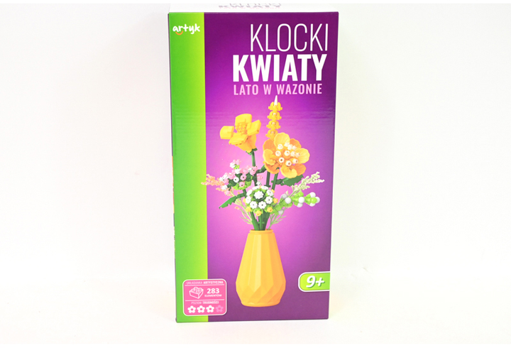 Klocki Icom bukiet kwiatów Wielokolorowy 435 elementów (5901811143298) - obraz 1