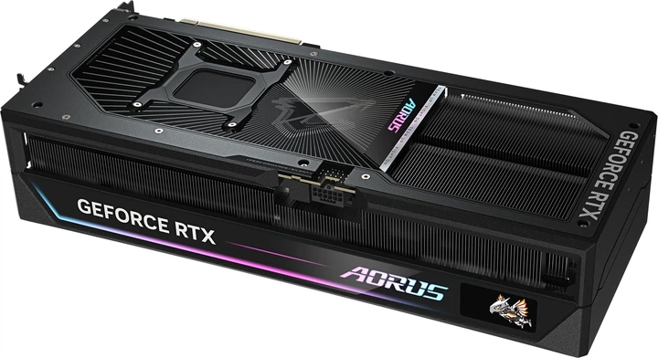 Відеокарта Gigabyte PCI-Ex GeForce RTX 5090 Aorus Master 32GB GDDR7 (512bit) (2655/28000) (HDMI, 3 x DisplayPort) (GV-N5090AORUS M-32GD) - зображення 8