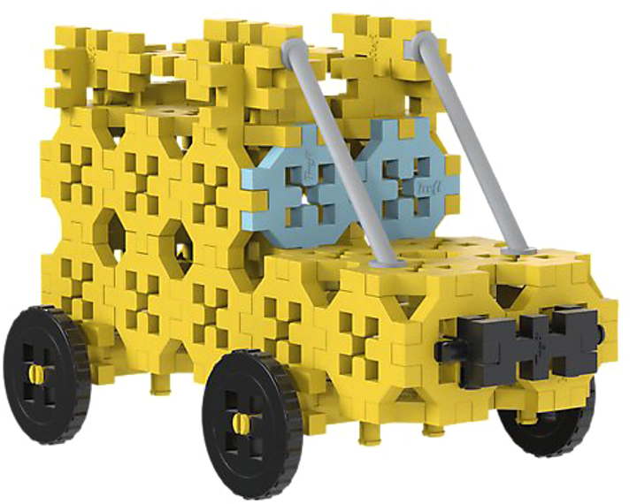 Конструктор Trefl Connect Avionette Jeep жовтий 94 елементи (5900511619690) - зображення 4