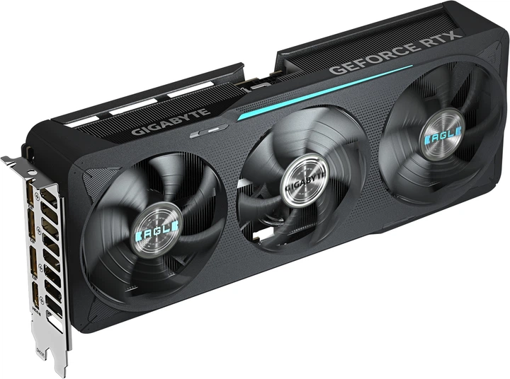 Karta graficzna Gigabyte PCI-Ex GeForce RTX 5070 EAGLE OC SFF 12GB GDDR7 (192bit) (2587/28000) (HDMI, 3 x DisplayPort) (GV-N5070EAGLE OC-12GD) - obraz 3