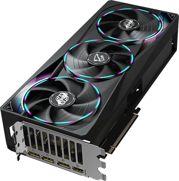 Відеокарта Gigabyte PCI-Ex GeForce RTX 5070 Aorus Master 12GB GDDR7 (192bit) (28000) (HDMI, 3 x DisplayPort) (GV-N5070AORUS M-12GD) - зображення 5