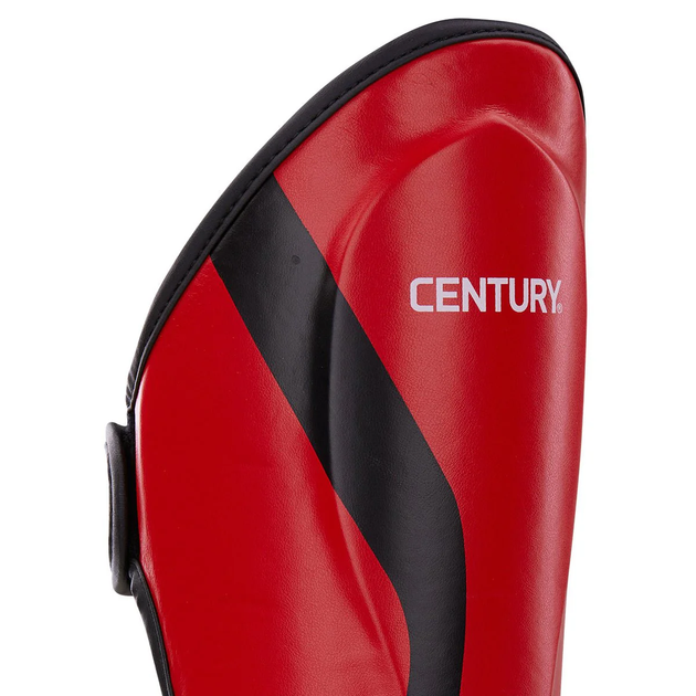 Захист гомілки та стопи для кікбоксингу Century Shin Guard C-GEAR Integrity WAKO (117731-903) Red Youth - зображення 5