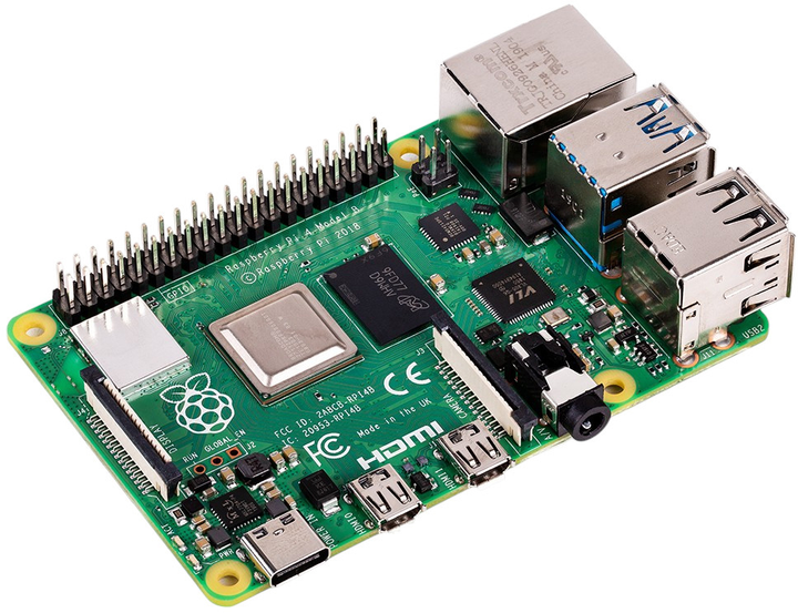 Мінікомп'ютер Raspberry Pi 4 Model B 4GB - зображення 1