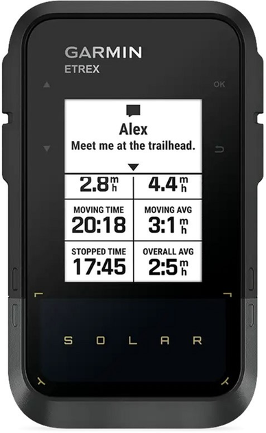 GPS-навігатор Garmin eTrex Solar (010-02782-00) - зображення 4