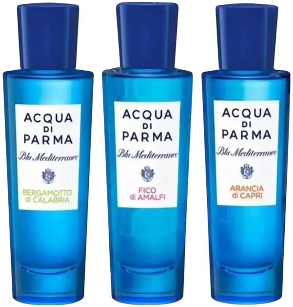 Zestaw unisex Acqua Di Parma Blu Mediterraneo Gift Set Woda toaletowa 30 ml x 3 szt (8028713571534) - obraz 2