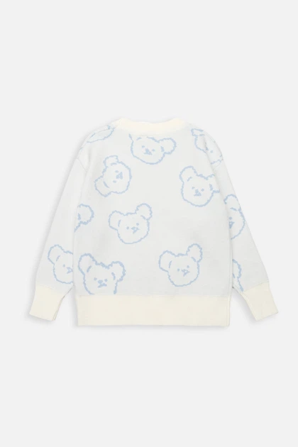 Джемпер для хлопчика 116 колір молочний Lizi KIDS ЦБ-00267466 - зображення 3