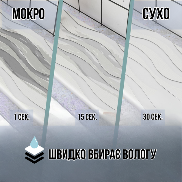 Коврик под смеситель,накладка на раковину в кухню или ванную комнату,каменный,диатомитовый,цвет белый (nakladka-2_white) - Фото 4 Коврик под смеситель,накладка на раковину в кухню или ванную комнату,каменный,диатомитовый,цвет белый (nakladka-2_white) - изображение 4