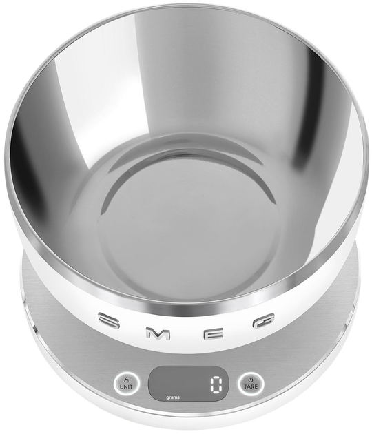 Кухонні ваги Smeg KSC01WHMWW - зображення 6