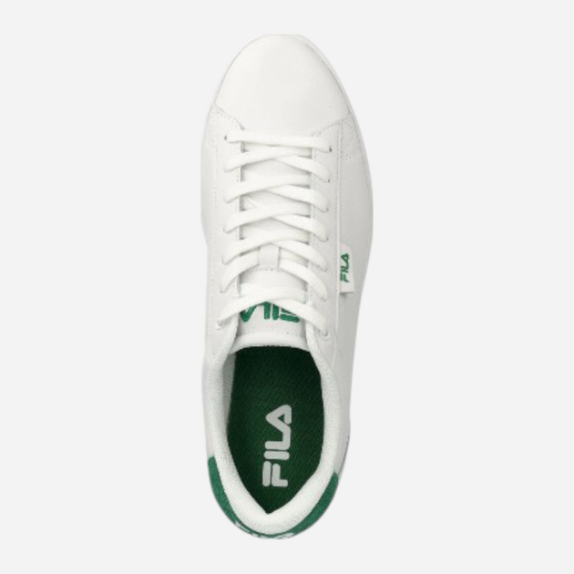 Чоловічі кеди низькі Fila Bari FFM0307-13063 44 (10.5US) 28.5 см Білий/Зелений (8720905006267) - зображення 4