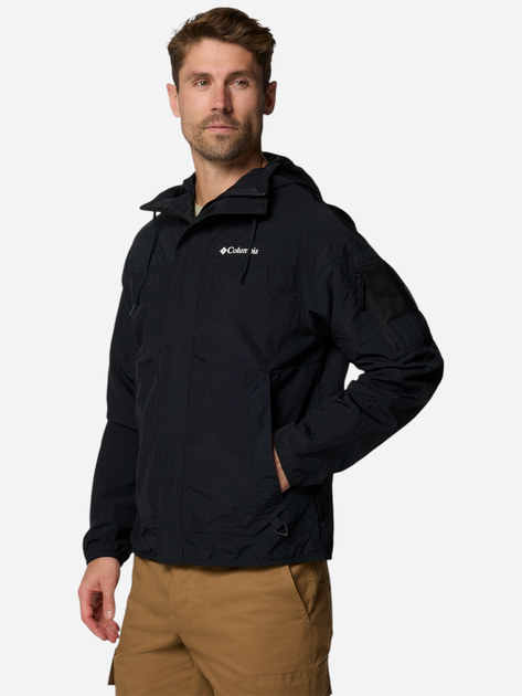 Спортивна вітровка чоловіча Columbia Challenger II Windbreaker 2071553011 S Чорна (195982330938) - зображення 1