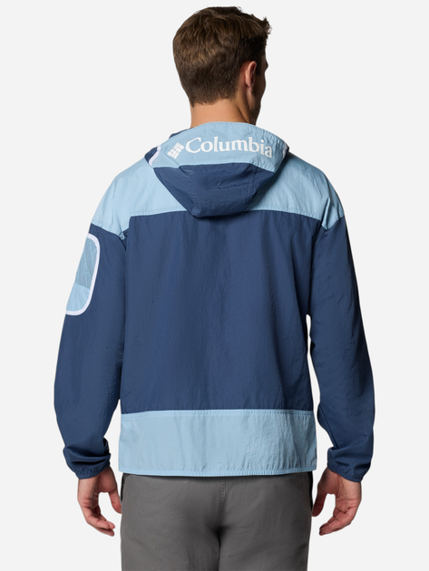 Спортивна вітровка чоловіча Columbia Challenger II Windbreaker 2071553478 2XL Синя (195982330969) - зображення 2