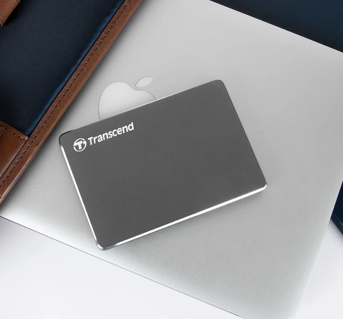 Жорсткий диск Transcend StoreJet 25C3 1TB 5400rpm TS1TSJ25C3N 2.5" USB 3.0 External Iron Gray - зображення 8