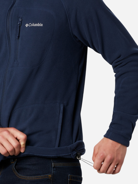 Толстовка на блискавці чоловіча Columbia Fast Trek II Full Zip Fleece 1420421468 XL Темно-синя (193553188193) - зображення 5