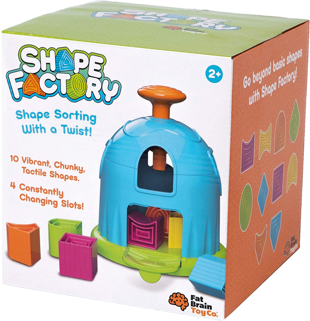 Sorter Fat Brain Toys Shape Factory (811802026040) - obraz 1