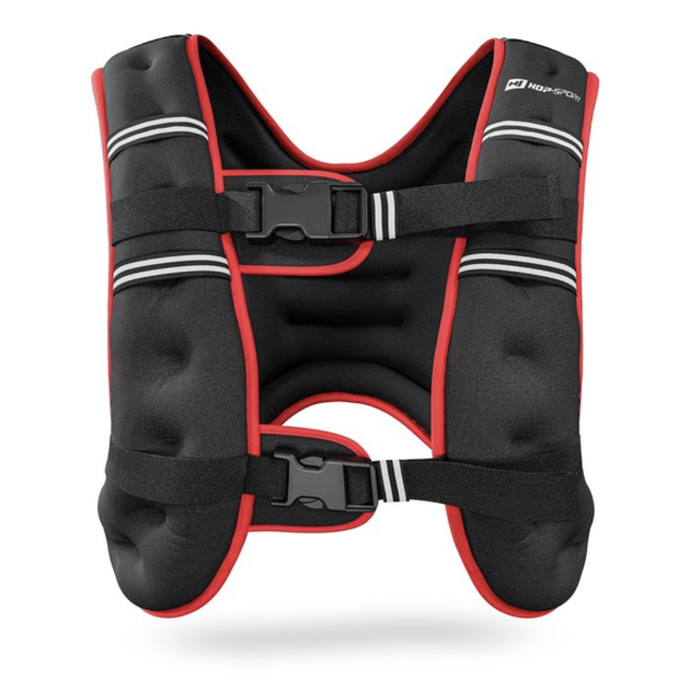 Жилет-утяжелитель Hop-Sport HS-010WW 10 кг для кроссфита увеличения нагрузки сжигания калорий - изображение 5