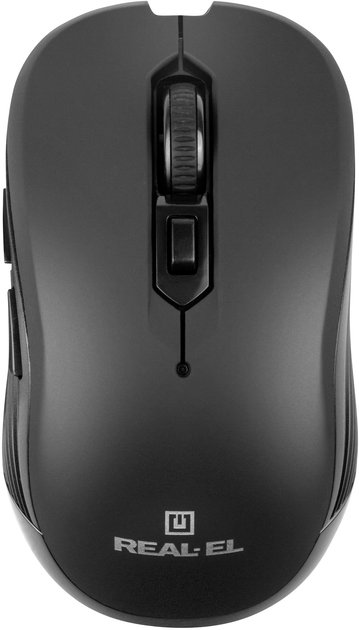 Мышь Real-El RM-331W Wireless Black (EL123200044) - изображение 1