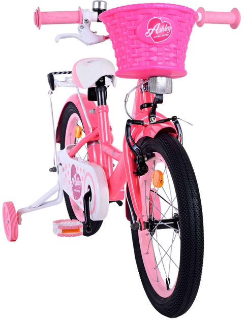 Rower dziecięcy Volare Ashley Dark Pink 16" (8715347316340) - obraz 4