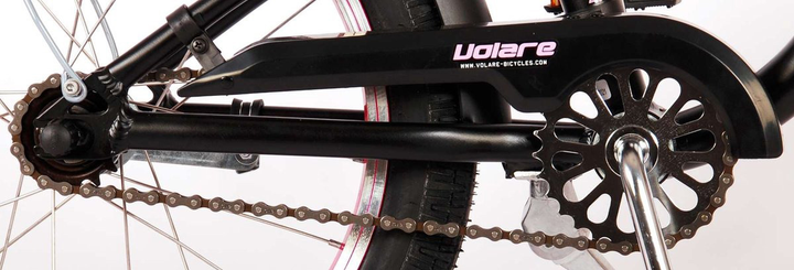 Rower dziecięcy Volare Miracle Cruiser Matt Black 18" (8715347218873) - obraz 9