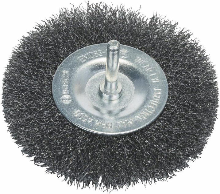 Дискова щітка з прямим хвостовиком Bosch PRO Metal clean 100 мм (1609200274) - зображення 1