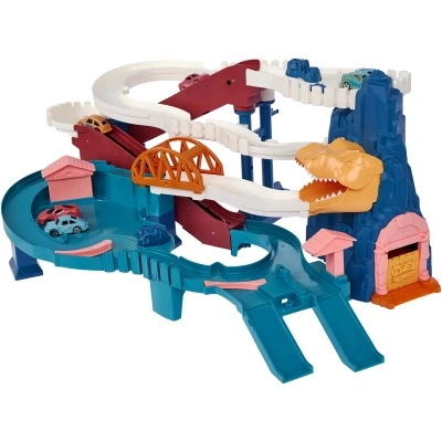 Игровой набор ZIPP Toys Dino автотрек-серпантин электрический, 6 машинок (5501A) - изображение 9