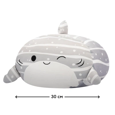 Мягкая игрушка Squishmallows Китовая акула Сачи 30 см (SQCR06550) - изображение 2