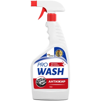 Спрей для чищення кухні Pro Wash Антижир 750 г (4262396145451) - Фото 1 Спрей для чищення кухні Pro Wash Антижир 750 г (4262396145451) - зображення 1