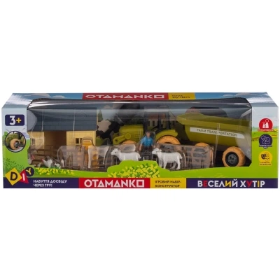 Игровой набор Otamanko Веселый хутор (трактор с прицепом и ферма с овцами и курами) (8817K) - изображение 5