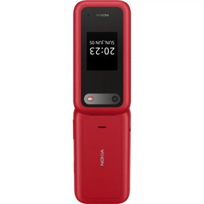 Мобільний телефон Nokia 2660 Flip Red - зображення 4