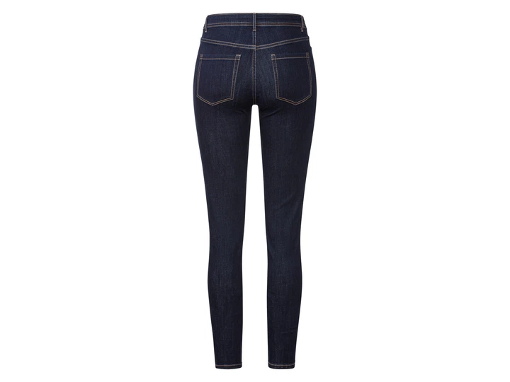 Джинсы Skinny зауженные облегающие для женщины Esmara LYCRA® 435688 36(S) темно-синий - Фото 2 Джинсы Skinny зауженные облегающие для женщины Esmara LYCRA® 435688 36(S) темно-синий - изображение 2