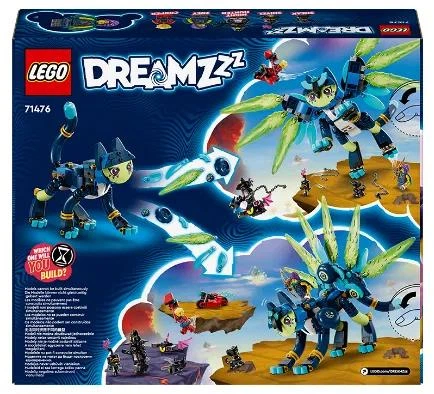 Конструктор LEGO DREAMZZZ Зоуі й котосова Зіан 437 деталей (71476) - Фото 2 Конструктор LEGO DREAMZZZ Зоуі й котосова Зіан 437 деталей (71476) - зображення 2