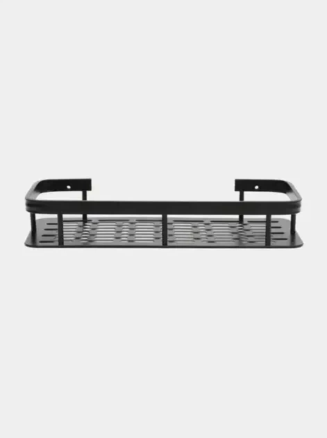 Подвесная металлическая полка для ванной комнаты Bathroom shelf Органайзер в ванную До 10 кг - изображение 4