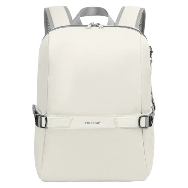 Рюкзак міський жіночий Tigernu T-B9511 14.7л для ноутбука 15'' White (17040) - Фото 1 Рюкзак міський жіночий Tigernu T-B9511 14.7л для ноутбука 15'' White (17040) - зображення 1