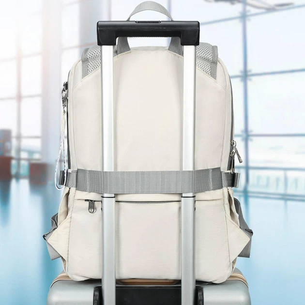 Рюкзак міський жіночий Tigernu T-B9511 14.7л для ноутбука 15'' White (17040) - Фото 8 Рюкзак міський жіночий Tigernu T-B9511 14.7л для ноутбука 15'' White (17040) - зображення 8