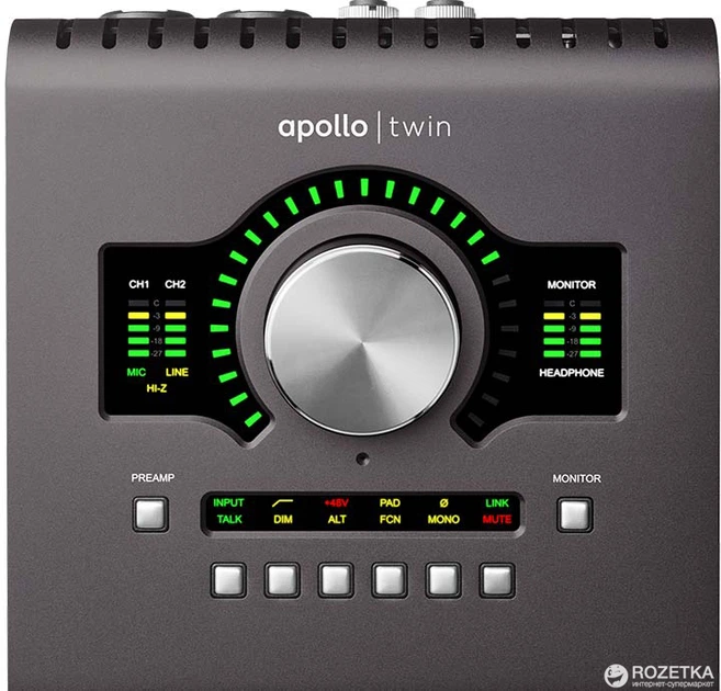 DTM・DAW UNIVERSAL AUDIO Apollo Twin Solo Аудиоинтерфейс Universal Audio Apollo Twin Solo (218936