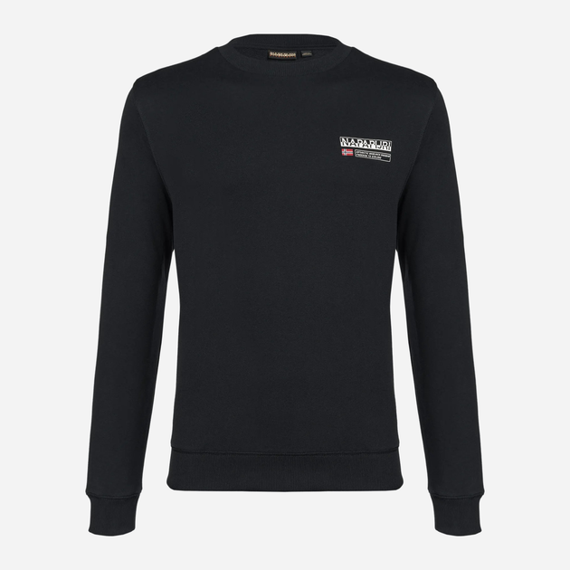 Bluza bez kaptura męska Napapijri B-Kasba C NP0A4HPC0411 M Czarna (194905904379) - obraz 6
