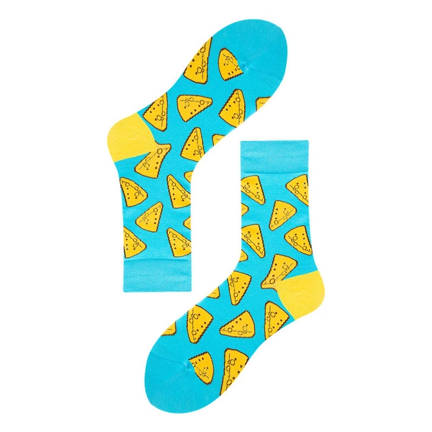 Высокие носки Friendly Socks 27-0459 36-40 цвет голубой - изображение 2