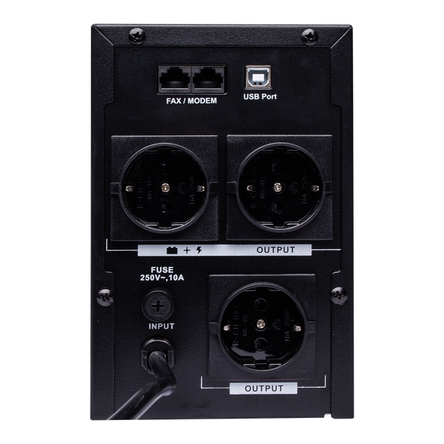 ДБЖ LogicPower LPM-U1550VA (1085Вт) лінійно-інтерактивний - Фото 3 ДБЖ LogicPower LPM-U1550VA (1085Вт) лінійно-інтерактивний - зображення 3