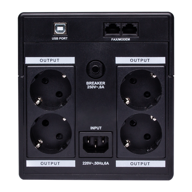 ИБП LogicPower LPM-U1100VA-P (770Вт) линейно-интерактивный - изображение 5