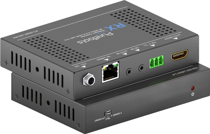 Zestaw przedłużacza wideo PureLink PT-HDBT-200 4K 18Gbps HDMI HDBaseT Extender Set with VLC - obraz 3