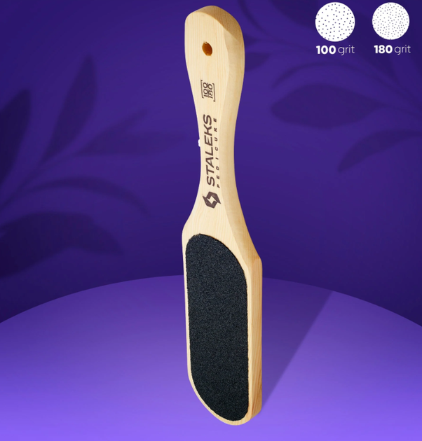 Tarka do stóp Staleks Beauty & Care 10 Type 1 drewniana (4820121590954) - obraz 4
