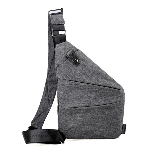 Сумка на плече (пахву) для прихованого носіння документів та грошей Cross Body Black - Фото 1 Сумка на плече (пахву) для прихованого носіння документів та грошей Cross Body Black - изображение 1