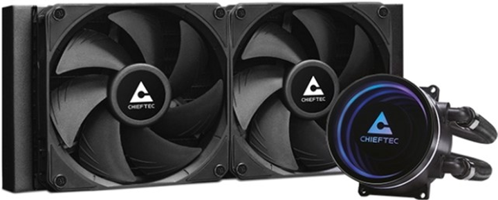 Система водяного охлаждения Chieftec Iceberg 240 DARK (CLC-240-BLK) - изображение 1
