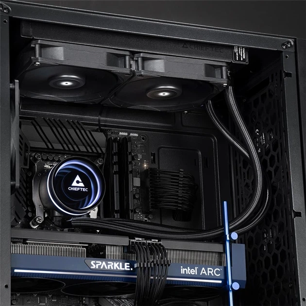 System chłodzenia wodnego Chieftec Iceberg 240 DARK (CLC-240-BLK) - obraz 5