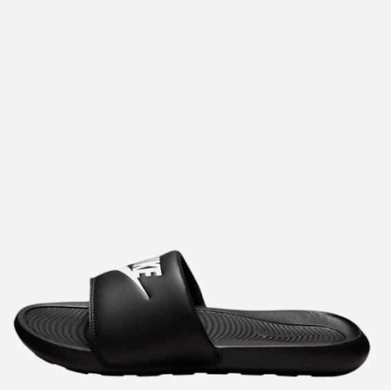 Klapki basenowe męskie Nike Victori One CN9675-002 41 25.8 cm Czarne (194497882079) - obraz 3