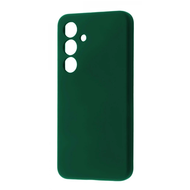 Чехол ударостойкий WAVE Full Silicone Cover для Samsung Galaxy S25 Plus cyprus green - Фото 1 Чехол ударостойкий WAVE Full Silicone Cover для Samsung Galaxy S25 Plus cyprus green - изображение 1