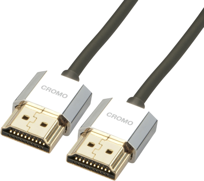 Kabel Lindy Cromo Slim High Speed HDMI 2 m (4002888416726) - obraz 1