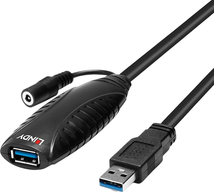 Кабель Lindy Active Extension USB to USB 15 м (4002888430999) - зображення 5
